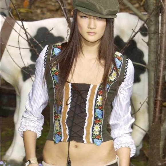 Dolce & Gabbana Tops - RARE Authentic Dolce & Gabbana Alpine Dirndl Top